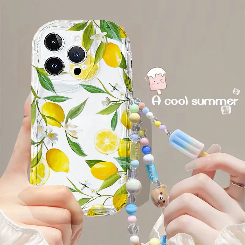 Coque de téléphone Fleurs et Citron — Xiaomi POCO X7 / X6 Pro