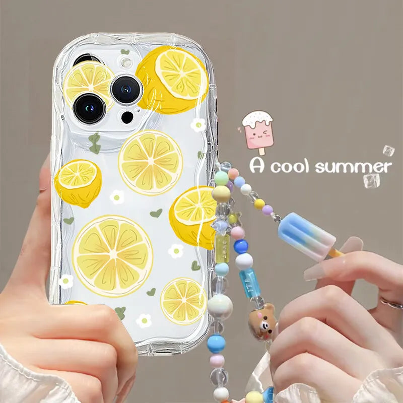 Coque Téléphone Fleurs & Citron — Xiaomi POCO X7 / X6 Pro