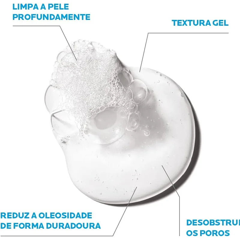 Mousse Nettoyante Visage — Contrôle du Sébum & Pores Netts