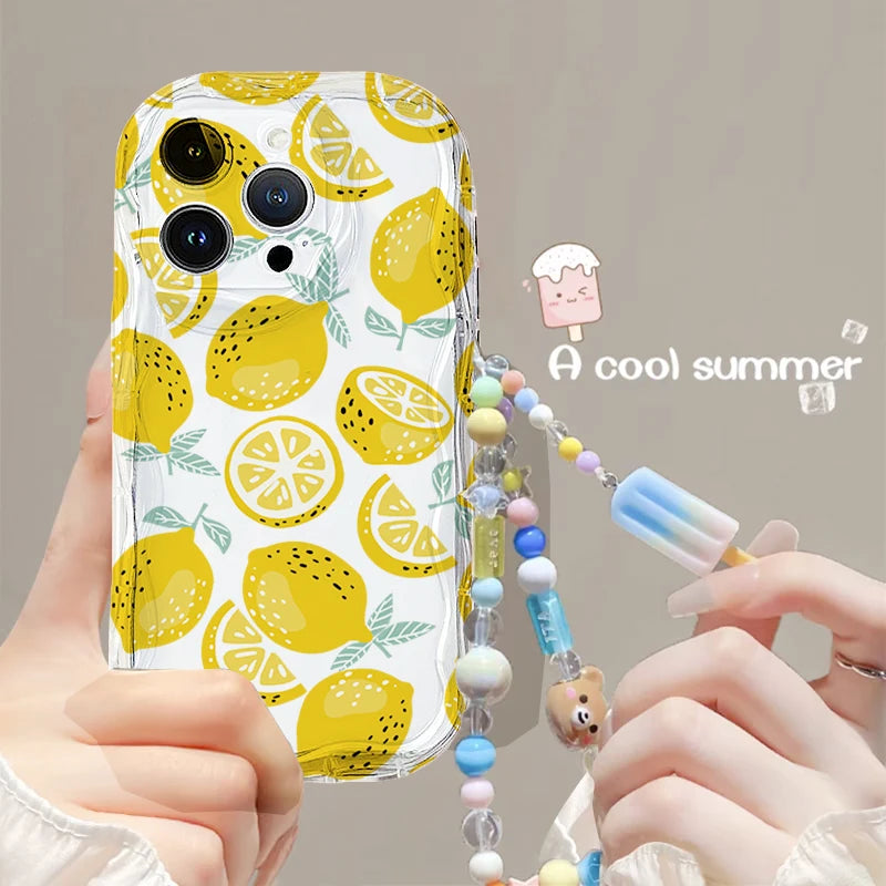 Coque Téléphone Fleurs & Citron — Xiaomi POCO X7 / X6 Pro